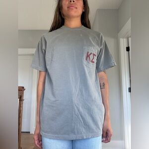 Graphic Tee | Comfort Colors Kappa Sigma Gray T-Shirt